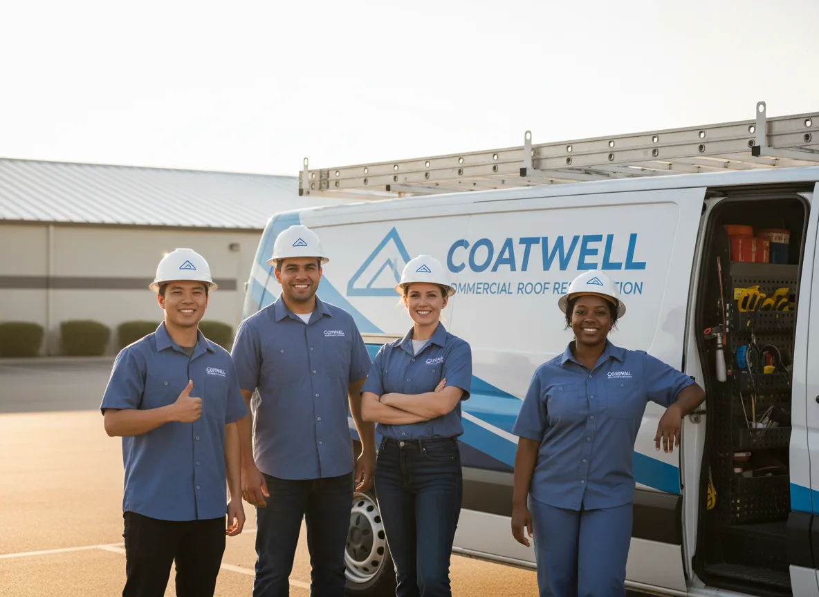Commercial roof coating company in Hamlin, NY